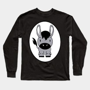 Bold and Bright Donkey Long Sleeve T-Shirt